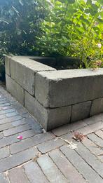 Stapel blokken antraciet, Tuin en Terras, Bielzen en Borders, Ophalen, Zo goed als nieuw, Beton, Minder dan 100 cm