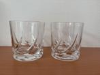 2 vintage Wedgwood Toscane kristallen whiskeyglazen, Antiek en Kunst, Antiek | Glas en Kristal, Ophalen of Verzenden