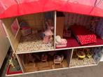 Mooi groot Barbie huis 5 dec tip kerstmis tip, Verzamelen, Ophalen of Verzenden, Zo goed als nieuw, Poppenhuis