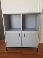 VT wonen wandkast 4 vakken beton grijs, Huis en Inrichting, Ophalen, Gebruikt, Minder dan 150 cm, Minder dan 100 cm