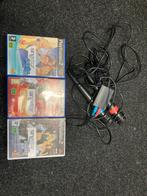 Playstation 2 Singstar met 3 games en microfoons, Muziek, Gebruikt, 2 spelers, Eén computer