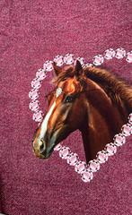 Horse french Terry paneel deel, 120 cm of meer, Ophalen of Verzenden, Zo goed als nieuw, Katoen