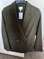 H&M colbert legergroen dubbel breasted, Maat 38/40 (M), H&M, Nieuw, Ophalen of Verzenden