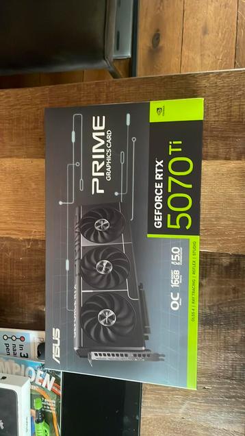 Geforxe RTX5070ti 1 maand oud beschikbaar voor biedingen
