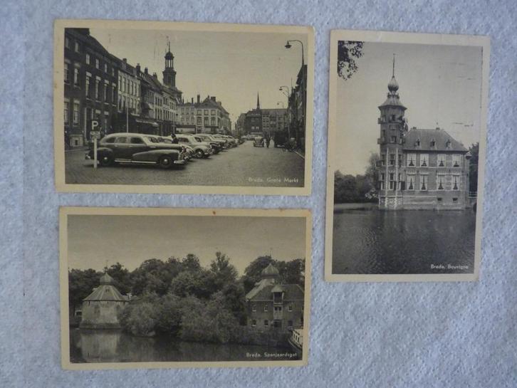 Ansichtkaarten 50/60 jaren Nederland, Verzamelen, Ansichtkaarten | Nederland, Gelopen, 1940 tot 1960, Verzenden