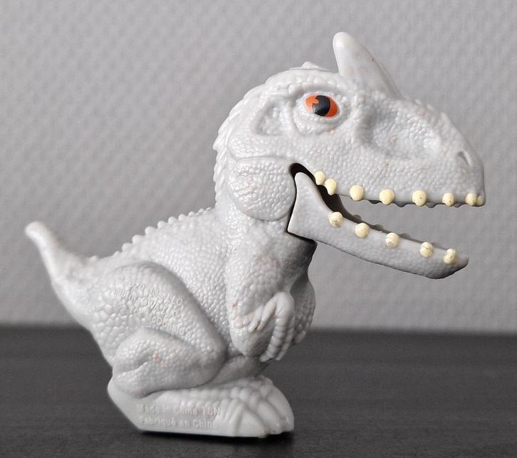 Jurassic World Happy Meal Dino Indominus Rex, Kinderen en Baby's, Speelgoed | Actiefiguren, Gebruikt, Ophalen of Verzenden