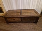 Mooie houten salontafel - 141x71x41 cm, Huis en Inrichting, Tafels | Salontafels, Ophalen of Verzenden