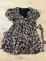 Colourful Rebel - Mini Jurk - Maat M - Leopard Print, Maat 38/40 (M), Zwart, Colourful Rebel, Ophalen of Verzenden