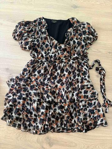 Colourful Rebel - Mini Jurk - Maat M - Leopard Print beschikbaar voor biedingen