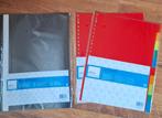 dossiermapjes + 2x  tabbladen (nieuw), Ophalen of Verzenden, Nieuw