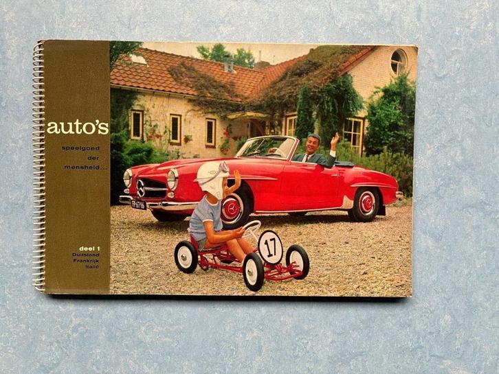 Plaatjesalbum Auto's Speelgoed der Mensheid... Deel 1, Boeken, Prentenboeken en Plaatjesalbums, Gelezen, Plaatjesalbum, Ophalen of Verzenden