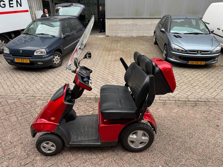 Mango S4 plus dubbel-zits met Scherm Scootmobiel, Diversen, Brommobielen en Scootmobielen, Zo goed als nieuw, Mango, Ophalen