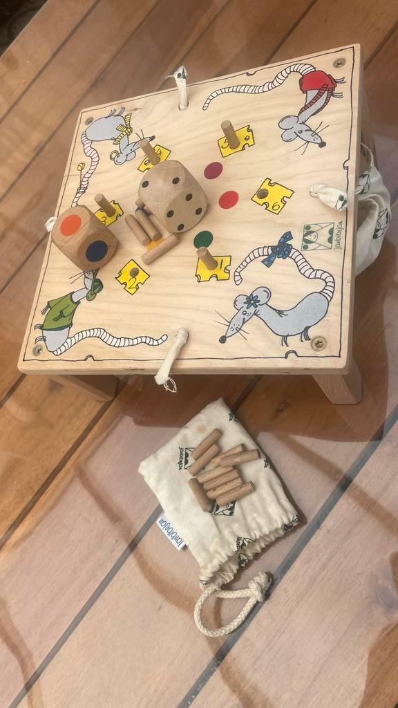Janbibejan Muizenspel, Hobby en Vrije tijd, Gezelschapsspellen | Bordspellen, Gebruikt, Ophalen of Verzenden