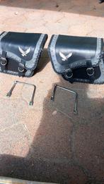 Motortassen willie & max incl beugels 30x27x14cm, Ophalen of Verzenden, Zo goed als nieuw