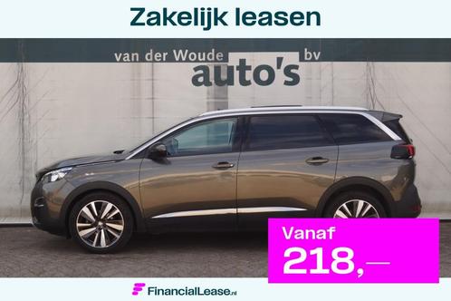 Peugeot 5008 1.2 PureTech 130pk Premium -NAVI-ECC-PDC-CAM-, Auto's, Peugeot, Bedrijf, Lease, Financial lease, 360° camera, ABS