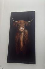 Schilderij Schotse Hooglander, Antiek en Kunst, Ophalen