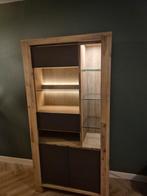 Mooie Hendel & Hazel kamerkast met verlichting, Huis en Inrichting, Kasten | Boekenkasten, Met deur(en), 100 tot 150 cm, Ophalen of Verzenden