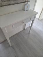 Witte sidetable met lade, Ophalen of Verzenden