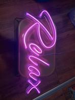 Neon rode relax lamp, Ophalen of Verzenden, Zo goed als nieuw