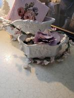 vintage gietijzeren jardiniere, Antiek en Kunst, Curiosa en Brocante, Ophalen of Verzenden