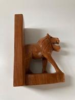 UNIEKE handgestoken boekensteun LEEUW uit één stuk, Ophalen of Verzenden