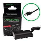 Premium USB-C Input battery adapter Sony NP-F970 NP-FM500 N, Audio, Tv en Foto, Fotografie | Accu's en Batterijen, Verzenden, Nieuw