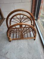 Retro rotan lektuur rek, Ophalen of Verzenden, Huis en Inrichting