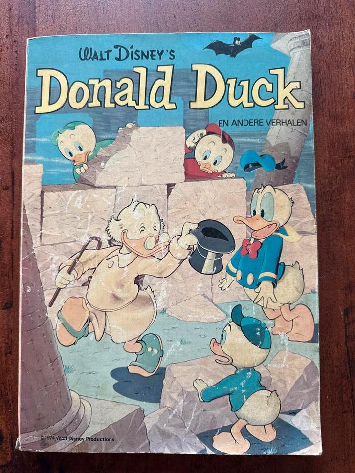 Donald Duck en andere verhalen - 1974, Boeken, Stripboeken, Gelezen, Eén stripboek, Ophalen of Verzenden