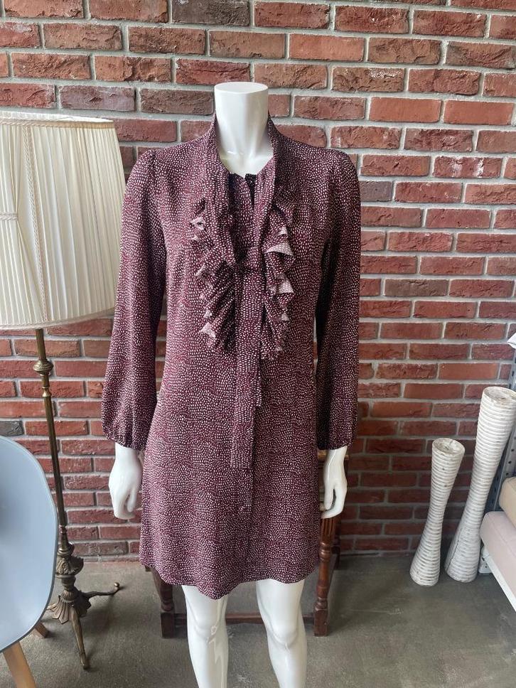 Jurk van Deby Debo maat S, Kleding | Dames, Jurken, Zo goed als nieuw, Maat 36 (S), Rood, Boven de knie, Ophalen of Verzenden