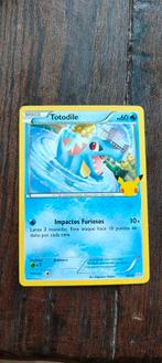 Totodile 18/25 spaans, Ophalen of Verzenden, Losse kaart, Zo goed als nieuw