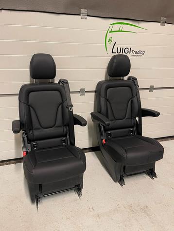Mercedes Vito V-Klasse W447 Achterstoelen Lugano Leder Stoel beschikbaar voor biedingen