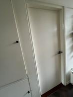 Binnendeur twee stuks. 1 glas 1 ventilatierooster, Doe-het-zelf en Verbouw, Deuren en Horren, Ophalen, 80 tot 100 cm, Binnendeur