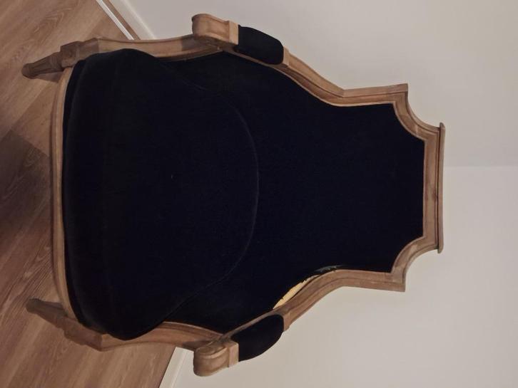 2 brocante stoelen, Huis en Inrichting, Fauteuils, Gebruikt, Stof, 50 tot 75 cm, 75 tot 100 cm, Ophalen