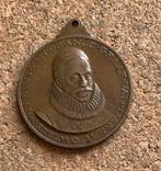 Penning Willem I Prins v. Oranje Graaf van Nassau Volkshulde, Ophalen of Verzenden, Overige materialen, Nederland