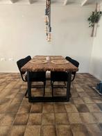 Eettafel Paco met Kick stoelen, Ophalen