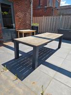 Teakhouten tuintafel, Tuin en Terras, Picknicktafels, Ophalen, Gebruikt, Rechthoekig, Hout