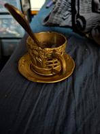 Art Deco Kopjes met Lepeltjes - 5 Stuks, Antiek en Kunst, Antiek | Bestek, Ophalen of Verzenden