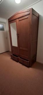 Kledingkast met spiegeldeur, Huis en Inrichting, Kasten | Kledingkasten, Ophalen, Gebruikt, 100 tot 150 cm, 200 cm of meer