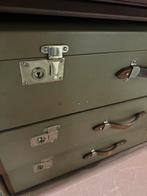 Vintage Reiskoffer met Laden, Ophalen