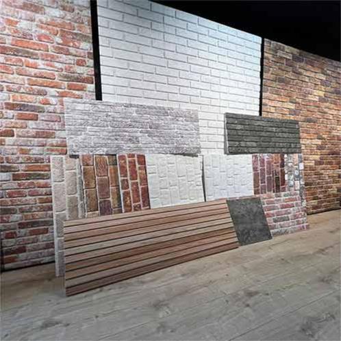 3D Wandpanelen gevelbekleding steenstrips chalet woonwagen, Doe-het-zelf en Verbouw, Overige Doe-het-zelf en Verbouw, Nieuw, Ophalen of Verzenden