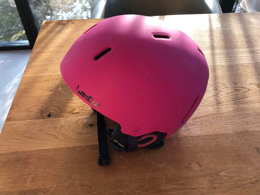 Wedze Skihelm Kinderen Maat 53-56 cm, Overige merken, Gebruikt, Overige typen, Ophalen of Verzenden