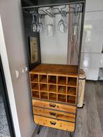 Wijnkast DutchBone, Huis en Inrichting, Woonaccessoires | Wijnrekken, Ophalen of Verzenden, Minder dan 50 cm