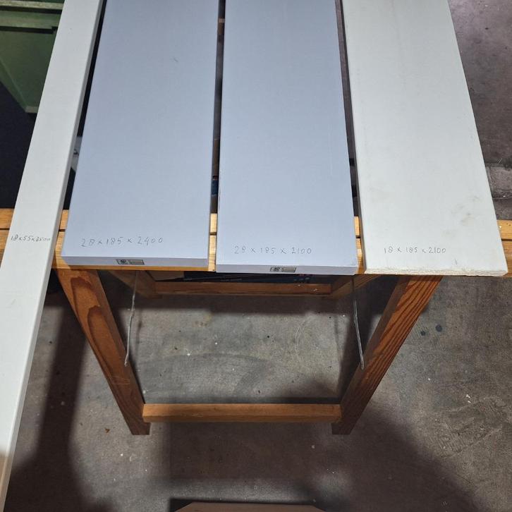 Western Red Cedar ceder windveer boeideel plank, Doe-het-zelf en Verbouw, Hout en Planken, Zo goed als nieuw, Plank, Overige houtsoorten