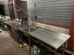 Zanussi HHT8i Doorschuif Vaatwasser met Tafels en spoel., Zakelijke goederen, Horeca | Keukenapparatuur, Ophalen of Verzenden