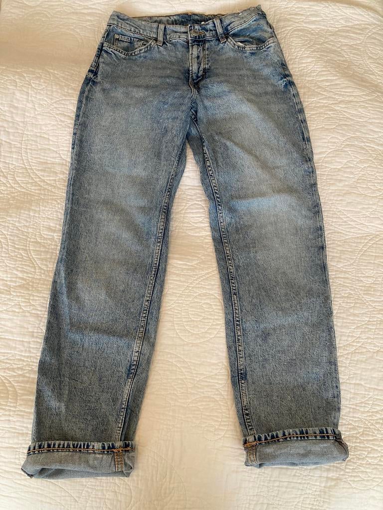 H&M JEANS blauwe spijkerbroek jongen maat 158 DENIM ZGAN, Broek, Ophalen of Verzenden, Zo goed als nieuw, H & M