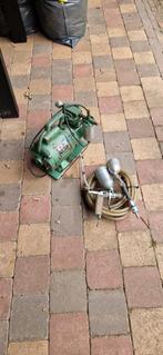 Te koop Verfspuit, Ophalen of Verzenden, Gebruikt, 1200 watt of meer, Vlakschuurmachine
