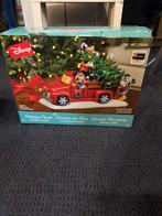 Disney kwrat auto met muziek en lichtjes, Ophalen, Mickey Mouse, Zo goed als nieuw, Beeldje of Figuurtje
