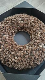 Dennenappel Krans met glitter, kransen, Ophalen, Zo goed als nieuw