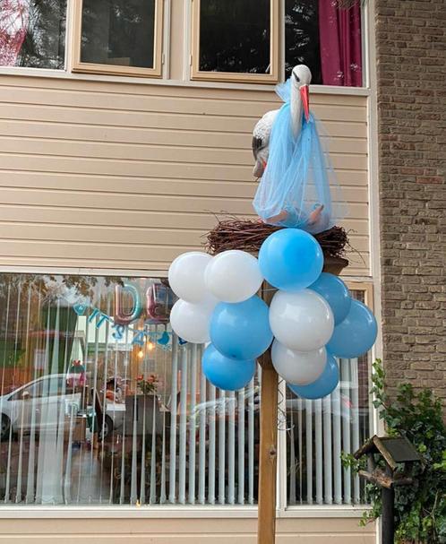 T.h.a. landingsplaats/ooievaar op nest., Kinderen en Baby's, Kraamcadeaus en Geboorteborden, Zo goed als nieuw, Ophalen