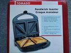 Tomado Sandwich Toaster/ tosti apparaat/ Croque Monsieur app, Ophalen of Verzenden, Nieuw, Minder dan 4 personen